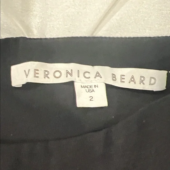 Veronica Beard Scuba Black Trousers size 2 - Picture 2 of 8